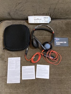 Zubehör für Poly Blackwire 5220 USB-C Stereo-Headset 3.5-mm-Stecker USB- C/A-Adapter