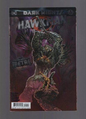 Dark Nights Metal Lot of 2- Hawkman Found #1 & Batman Devastator #1 - Low Grade