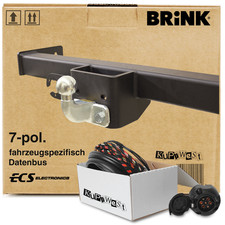 Für Peugeot Traveller Bus Typ V Brink Anhängerkupplung starr & 7poliger E-Satz