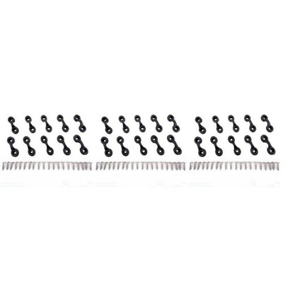  30 stücke KAYAK EYE Loops Pad Eye Canoe Deck Loops Bindung Rigging Zubehör (51