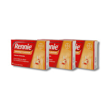 3 X Rennie Orange Flavour 24 Chewable Tablets For Heartburn & Indigestion