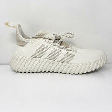 Adidas Womens Kaptir Flow IF6601 White Running Shoes Sneakers Size 8
