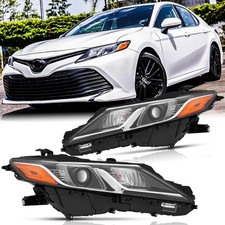 LED Projector Headlights Assembly Pair for 2018 2019 2020 2021 2022 2023 2024...