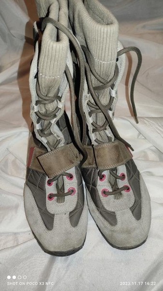 Women Clarks Boots Multicolor Suede 34