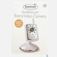 NEW Summer Infant Extra Video Camera SLIM  Secure Baby Monitor Camera 28390