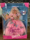 1994 Butterfly Princess Barbie Doll NRFB Mattel English Box VTG Read