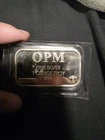 Vintage OPM 1 Troy Oz .999 Fine Silver Bar