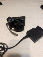 Canon EOS M6 24.2MP Digital Camera - Black with 15-45mm Kit Lens