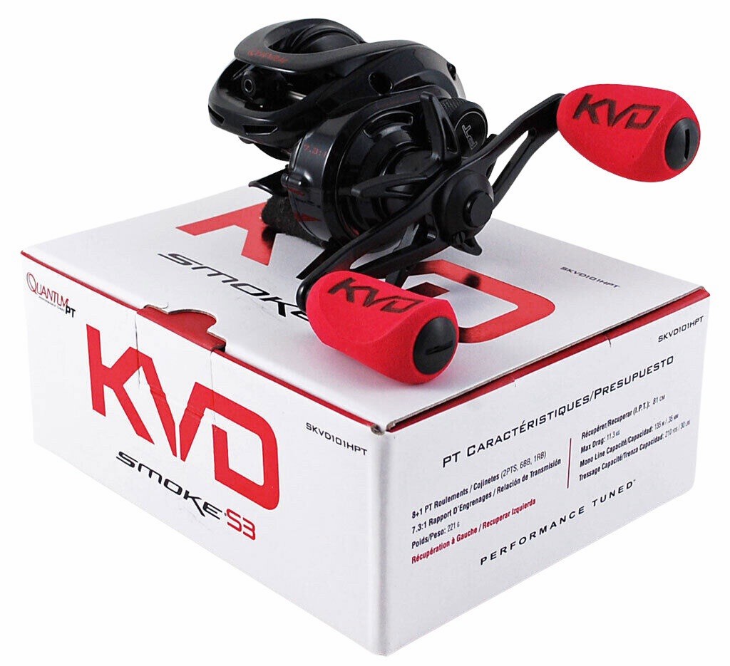 Quantum PT KVD Smoke S3 SKVD101HPT Left Hand Retrieve 7.3:1 