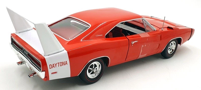 Dodge Charger Daytona 1969 Auto World escala 1/18 AMM1324/06 - - rojo Foto 2 de 4