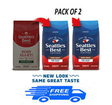 Seattle’s Best Post Alley Dark Roast Ground Coffee 12oz – 2 Pack 100% Arabica 7.26 per pound