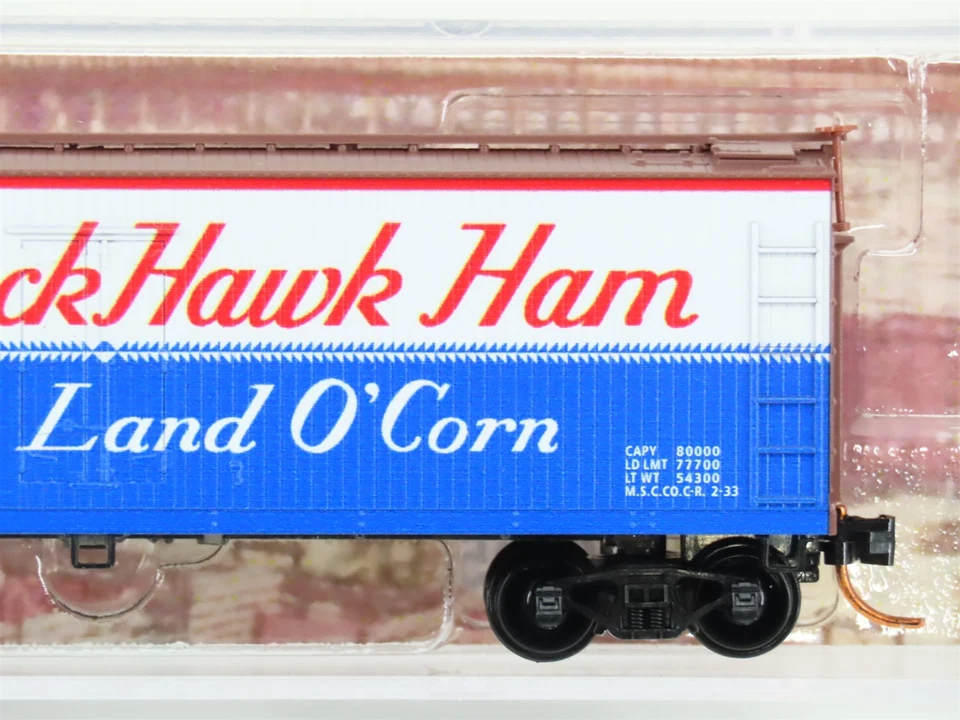 N Scale Micro-Trains MTL 04900630 RPRX Rath's Blackhawk Ham 40' Wood Reefer #208 - Image 3 of 4