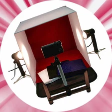 US SELLER ~ 16" Studio Photo Box Table Top Photography Complete Light Tent Kit