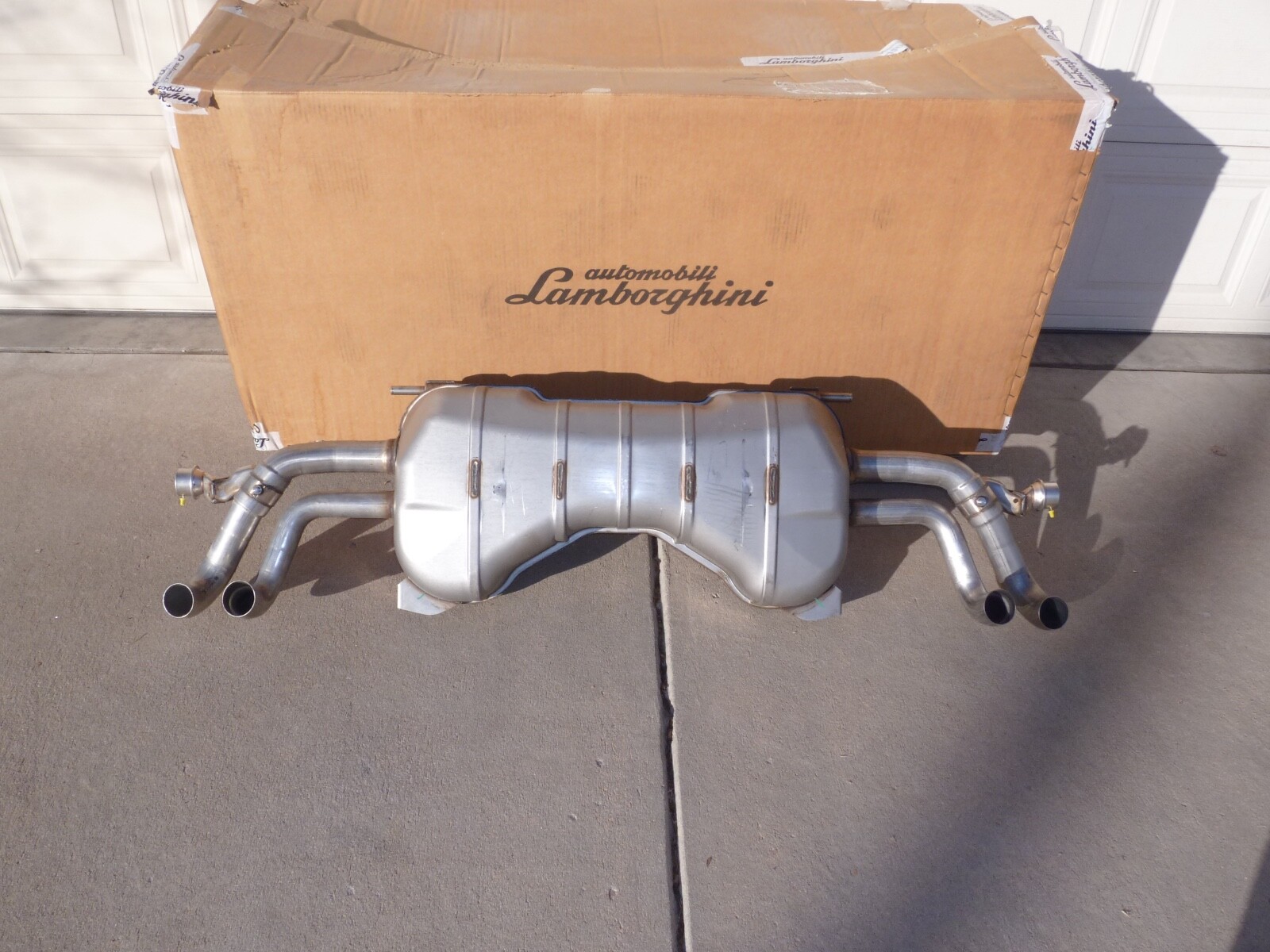 NEW Lamborghini Huracan Factory OEM Stock Sport Exhaust System 