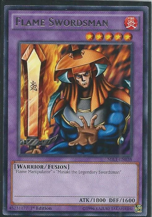 Flame Swordsman Yu-Gi-Oh! TCG Individual Trading Card Games for