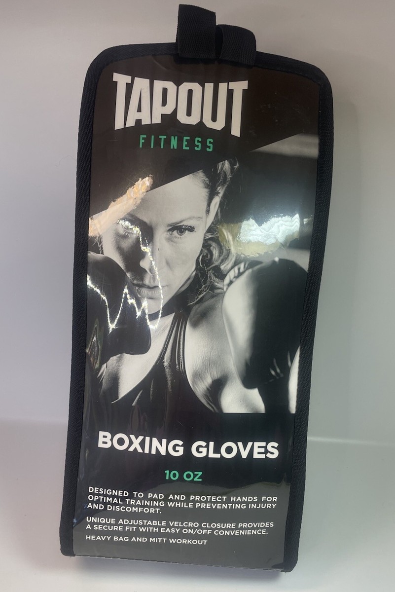 Tap out Fitness Boxing Gloves 10 Oz Multi Layered Padding Mesh