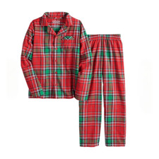 Jammies For Your Families Jingle All The WayFlannel Pajama Set 8/10