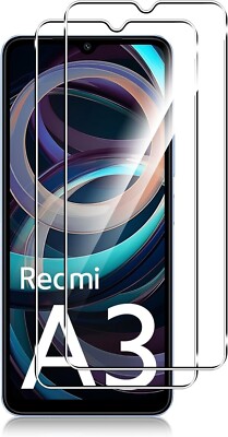 2X Schutzglas Glasfolie für Xiaomi Redmi A3 Display Hartglas Full Screen 9H