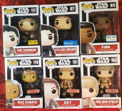 Funko Pop Star Wars #85 ,#87 ,#117, #118 ,#161 ,#162 - Exclusive