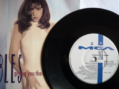 Pebbles    Giving You The Benefit      MCA 1448       VINYL & SLEEVE MINT 