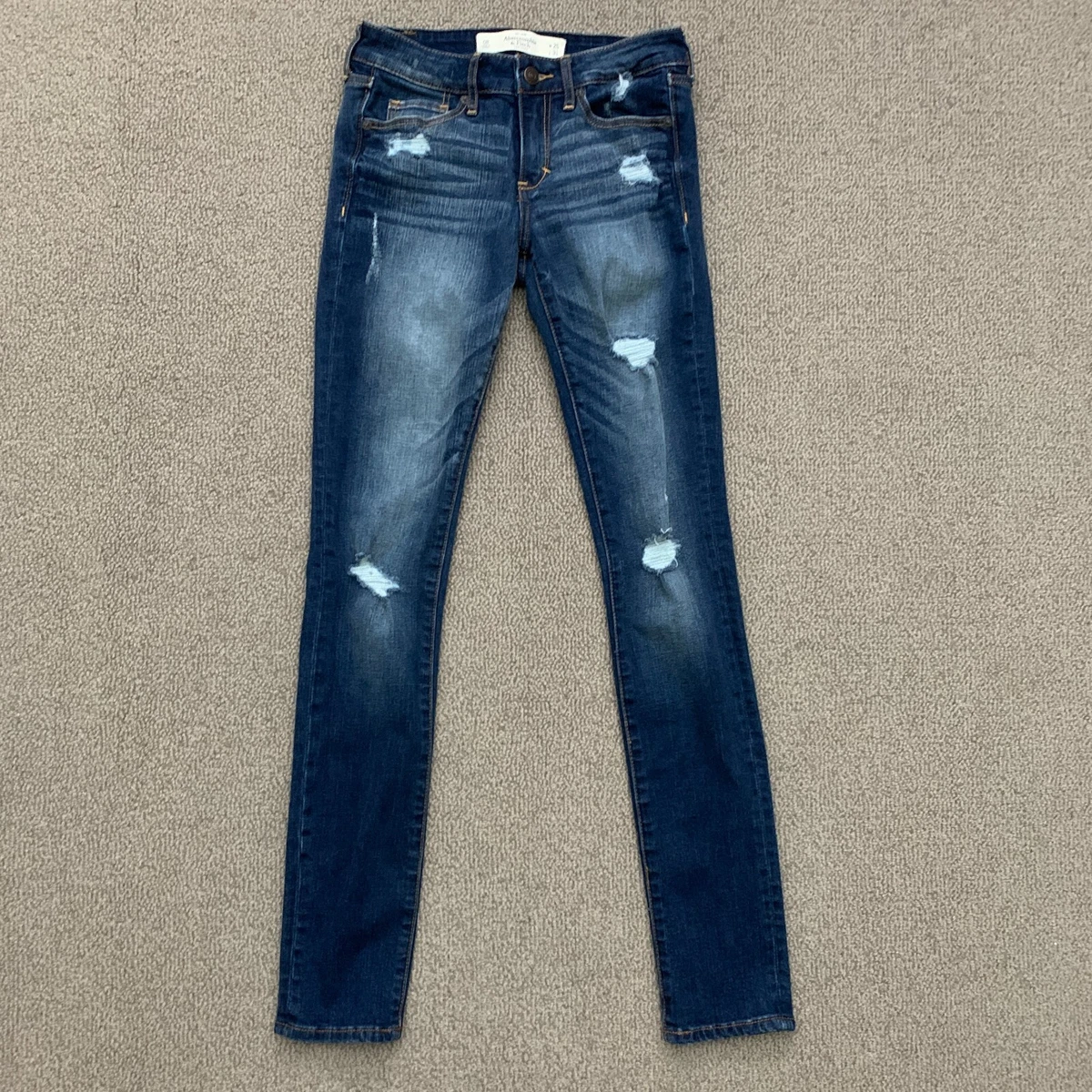 abercrombie stretch denim