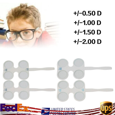 White Optical Flipper Optometry Plastic Flip for Lens Confirmation Test Tools