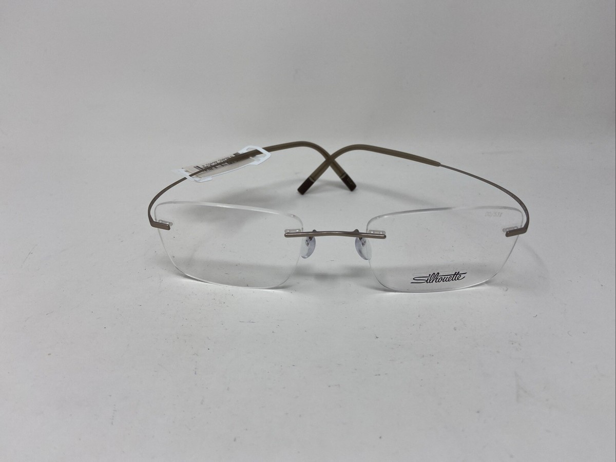 SILHOUETTE TITAN RIMLESS TITANIUM EYEWEAR 5541 DQ 8540 53/21