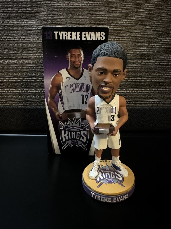 Tyreke Evans ROTY Bobblehead Sacramento Kings Stadium Giveaway NIB NBA SGA