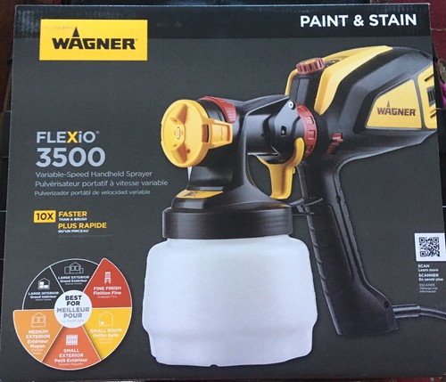 Wagner Flexio 3500 Handheld HVLP Paint 