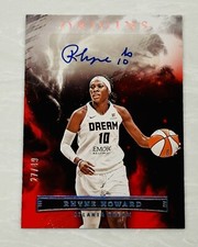 RHYNE HOWARD RED /49 AUTO 2023 PANINI ORIGINS WNBA SIGNATURES AUTOGRAPH 🔥🔥