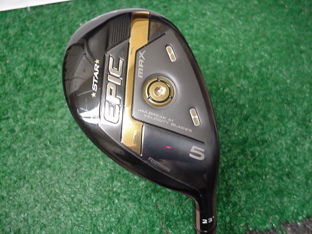 Nice Callaway Epic Flash Max 23 degree 5 Hybrid Attas Graphite A