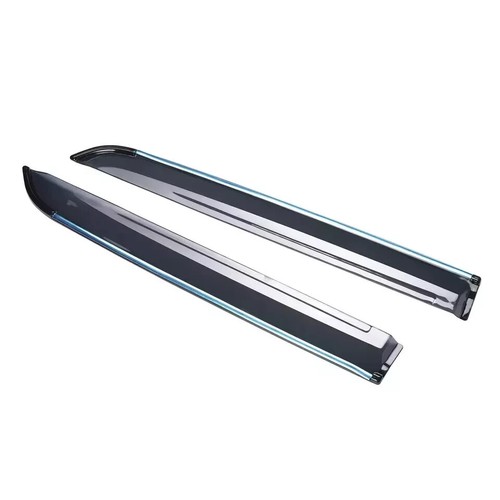 Car Door Visor Rain Guard with Chrome Liner Protected Weather Protection - 第 49/116 張圖片