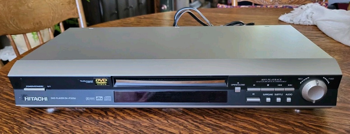 HITACHI DVDレコーダー DV-PS9 DVD Player Hitachi DV-P325U, Digital, MP3, True Surround By SRS