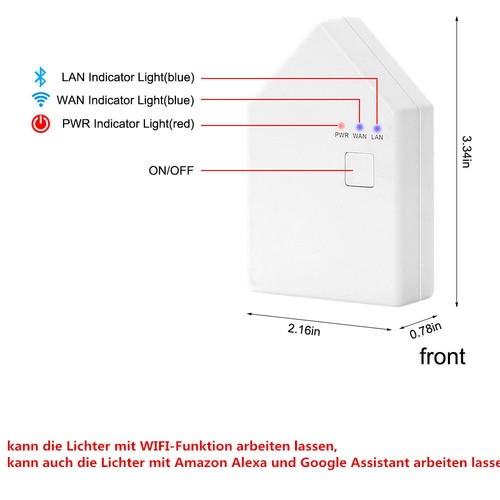 Downlight LED Recessed Ceiling Light 5W 9W Spotlight Bluetooth WIFI RGB+WW+CW - Picture 30 of 30