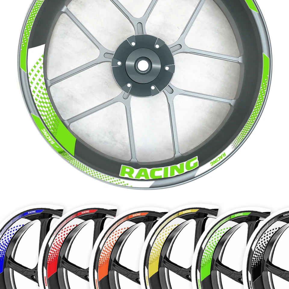 Adesivo de vinil aro de roda azul GP07 para Suzuki TL 1000 R/S SV650X - Imagem 4 de 4