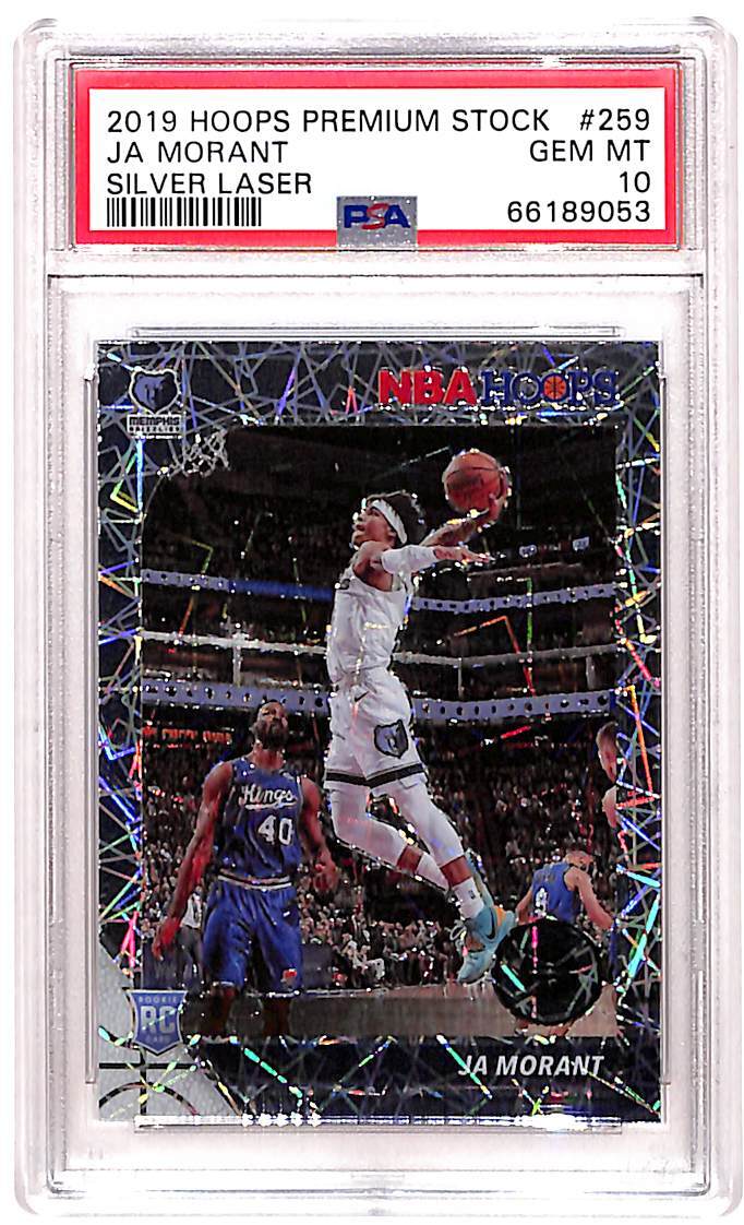 2019 Hoops Premium Stock Ja Morant PSA
