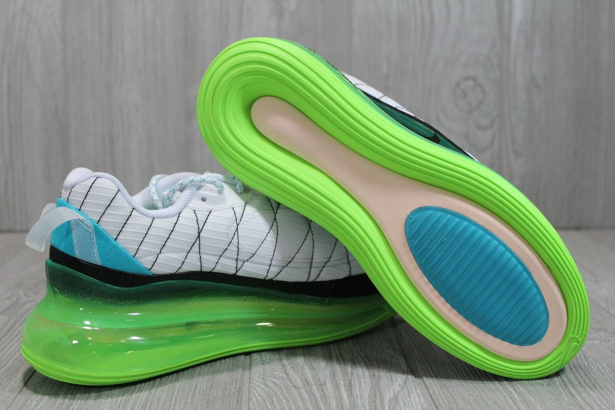 57 Nike Mens Air Max MX-720-818 White Black Green Shoes CT1266-101