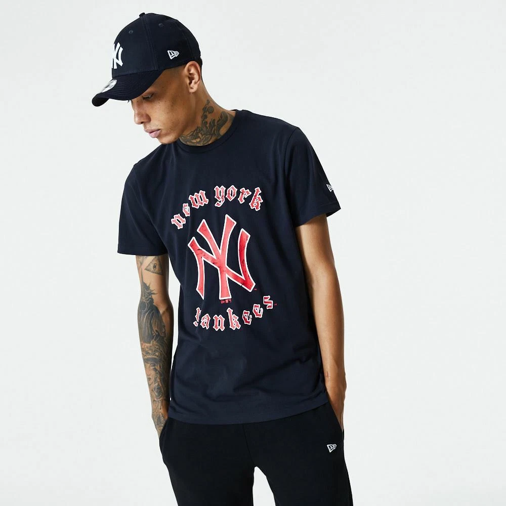 New era MLB Logo Short Sleeve T-Shirt White