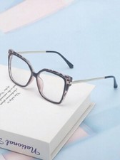 NWT Womens Clear Square Fashion Glasses