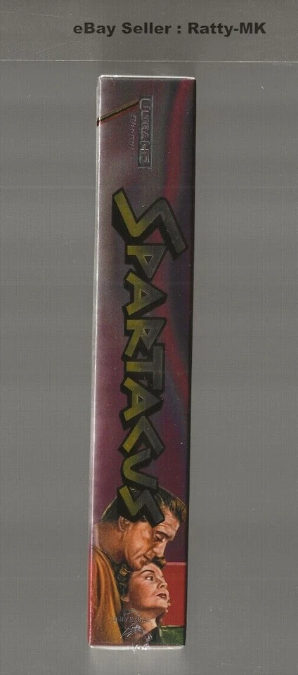 SPARTACUS - EVERYTHINGBLU EXCLUSIVE 4K + BLU RAY STEELBOOK - NEW & SEALED - Image 3 of 4