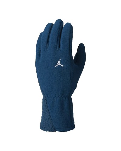 Jordan Fly Lock Football Gloves 3XL Blue/Yellow Full Finger Hook