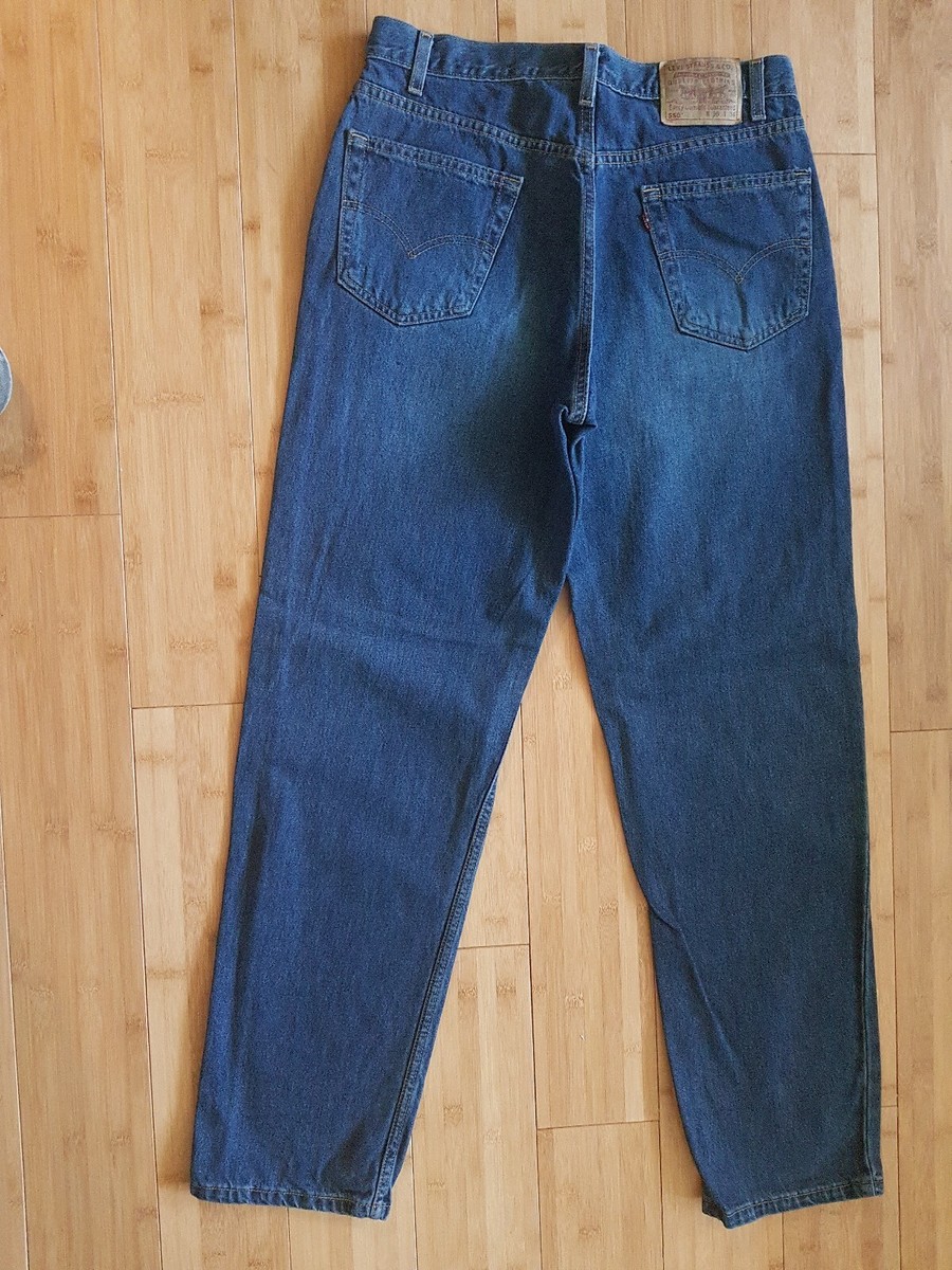 Men's Levis 550 Relaxed Fit jeans size 36 x 34 made in USA Men's Levis 550 Relaxed Fit jeans size 36 x 34 made in USA