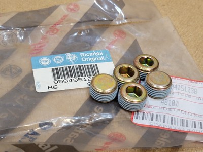 X5 Genuine Fiat Ducato Cylinder Head Threaded Plug 504051238 