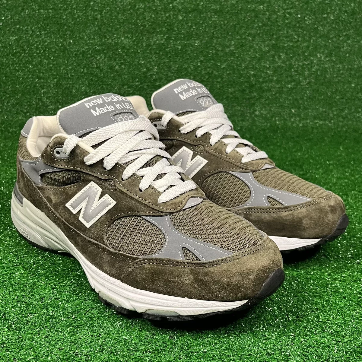 New Balance 993 Military Green MR993MG Mens Size 10 2E Wide Made
