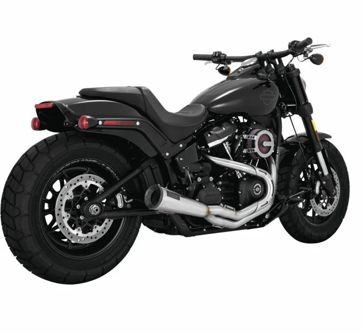 Vance Hines Upsweep Exhaust Stainless for 18 22 Harley Davidson