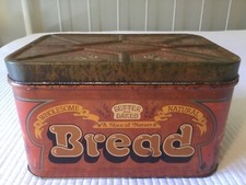 Vintage Cheinco Made in the USA BETTER BAKED BRAND Metal BreadBox 14 x 10 x 8โ