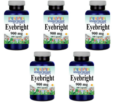 Eyebright 900mg 5X100 Caps Euphrasia officinalis