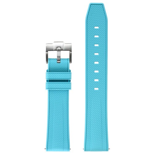 20MM Watch Strap Fluorine Rubber Watch Bands For Omega X Swatch Waterproof - Zdjęcie 15 z 32