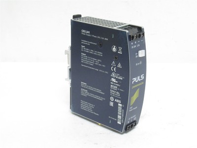 241784 New-No Box; Puls CS3.241 Power Supply; 90-264VAC In; 24VDC Out