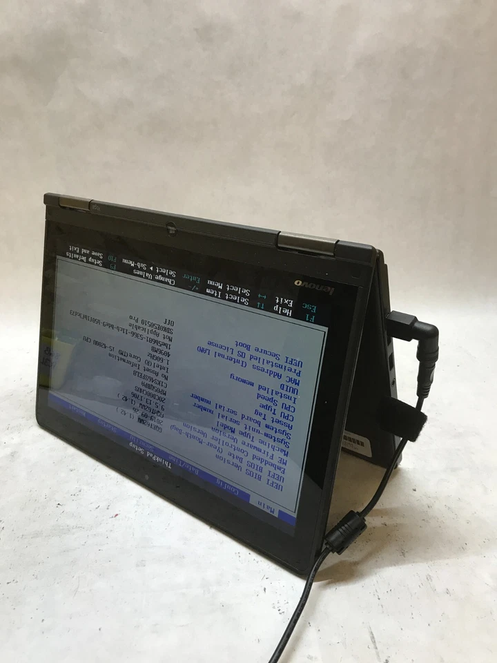 Lenovo ThinkPad Yoga Type 20CD Intel i5-4200U 1.6GHz 4GB RAM 16GB SSD NO OS - DW - Image 3 of 4